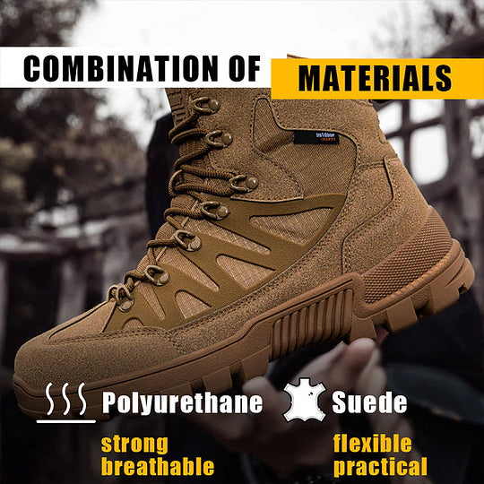 OVELTRIX™ Men's Ankle High Waterproof Hiking Boots