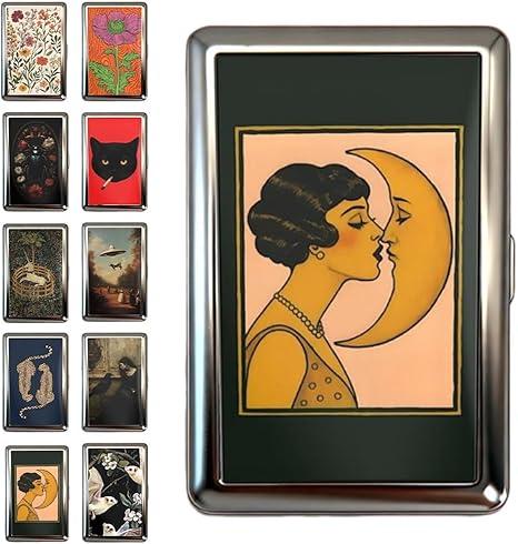 Vintage Style Versatile Metal Wallets Credit Card Case
