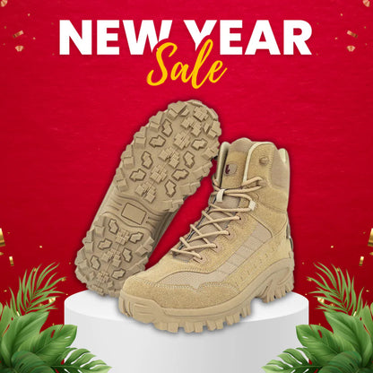 🔥50% OFF🔥 New Year Sale🎄OVELTRIX Orthopedic Work Boots – Waterproof, Anti-Slip & Anti-Sprain