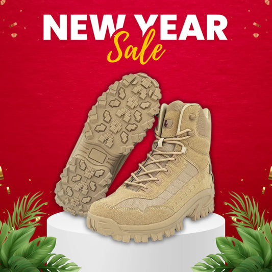 🔥50% OFF🔥 New Year Sale🎄OVELTRIX Orthopedic Work Boots – Waterproof, Anti-Slip & Anti-Sprain