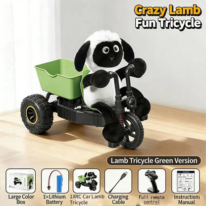 New RC Lamb Tricycle Remote Control Car