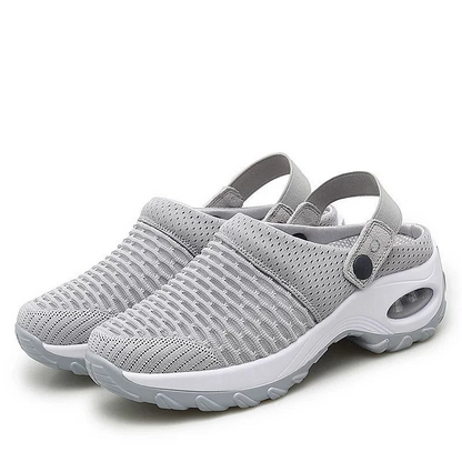 ⭐ Last Day Sale 50% OFF ⭐Women's Orthopedic Clogs With Air Cushion Support to Reduce Back and Knee Pressure