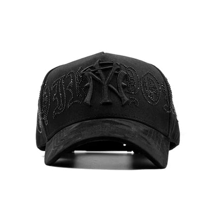 31 HATS – NY Crystals Black Snapback