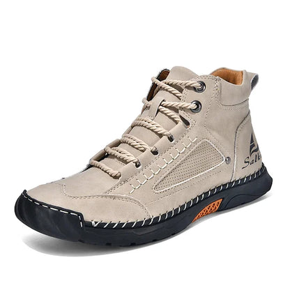 Oveltrix™ Comfort Leather Boots Premium