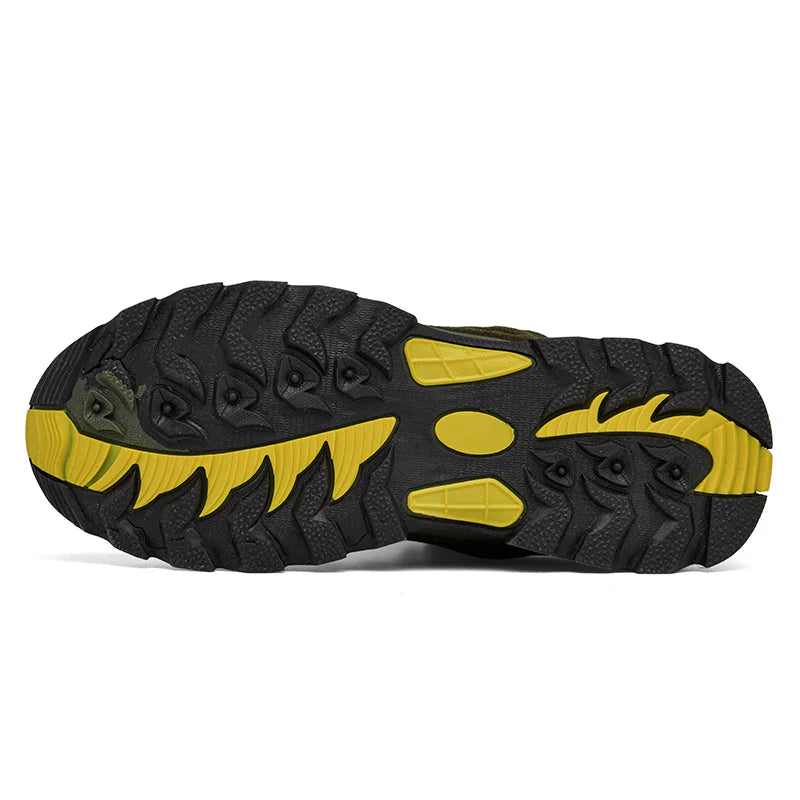 Men’s Non-Slip Hiking & Work Shoes, Wide Fit, Arch Support, Cushioned