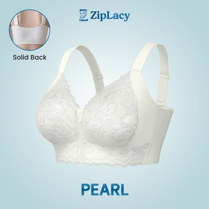 ZipLacy - SPRING SALE 70% OFF - Ultra Soft Front Zip Wireless Lifting Bra