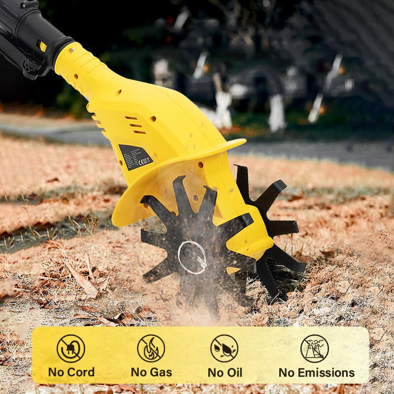 Cordless Tiller Electric Cultivator