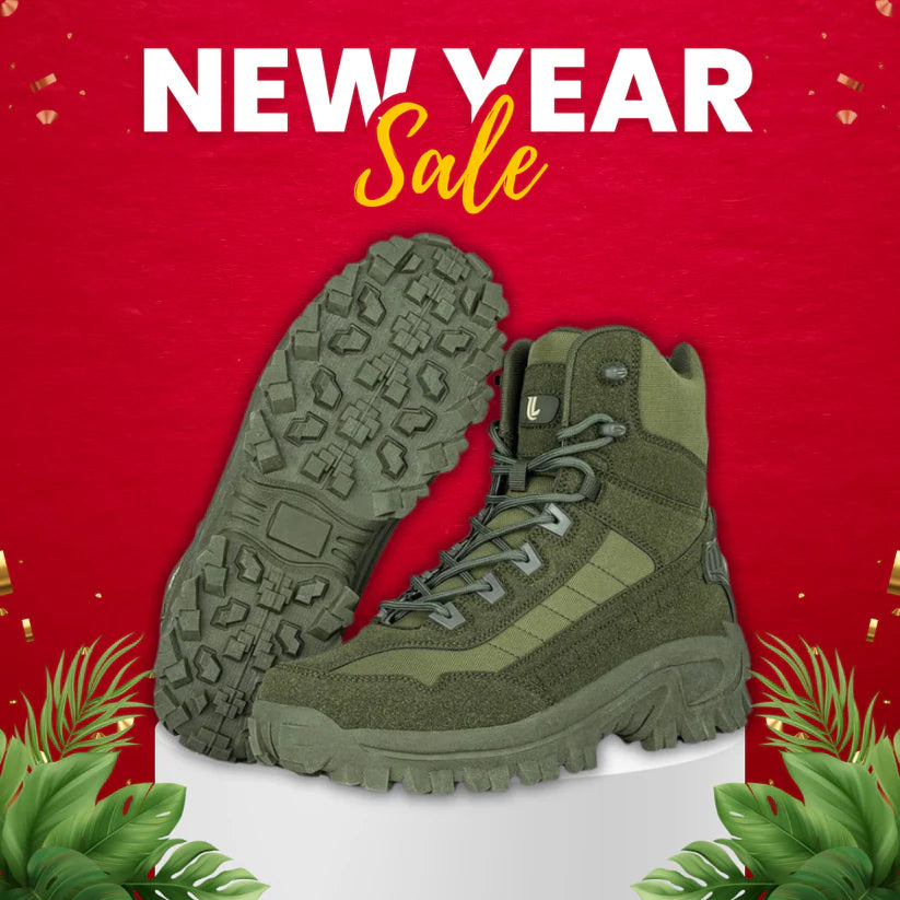 🔥50% OFF🔥 New Year Sale🎄OVELTRIX Orthopedic Work Boots – Waterproof, Anti-Slip & Anti-Sprain