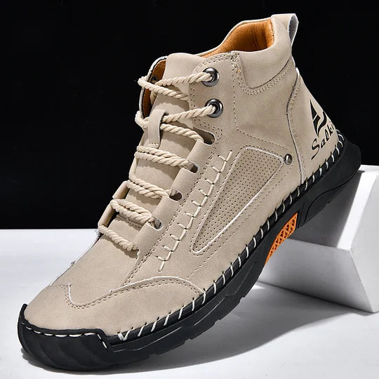 Oveltrix™ Comfort Leather Boots Premium