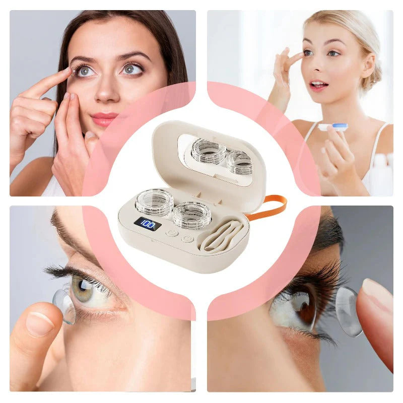 Ultrasonic Contact Lens Cleaner
