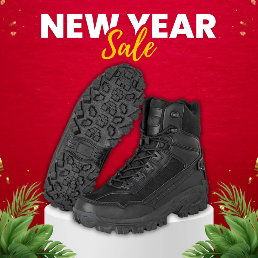 🔥50% OFF🔥 New Year Sale🎄OVELTRIX Orthopedic Work Boots – Waterproof, Anti-Slip & Anti-Sprain