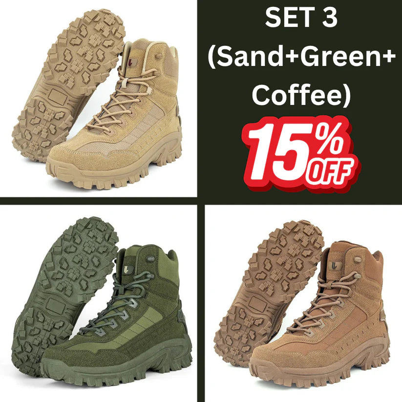 🔥50% OFF🔥 New Year Sale🎄OVELTRIX Orthopedic Work Boots – Waterproof, Anti-Slip & Anti-Sprain