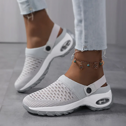 ⭐ Last Day Sale 50% OFF ⭐Women's Orthopedic Clogs With Air Cushion Support to Reduce Back and Knee Pressure