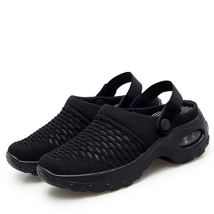 ⭐ Last Day Sale 50% OFF ⭐Women's Orthopedic Clogs With Air Cushion Support to Reduce Back and Knee Pressure