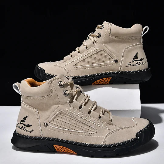Oveltrix™ Comfort Leather Boots Premium