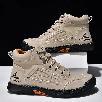 Oveltrix™ Comfort Leather Boots Premium