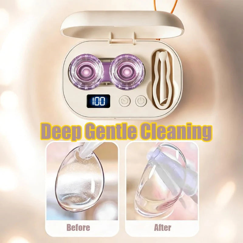 Ultrasonic Contact Lens Cleaner