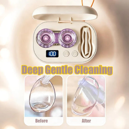 Ultrasonic Contact Lens Cleaner