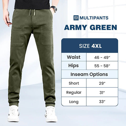 MultiPants – High Stretch Multi-pocket Durable Cargo Pants