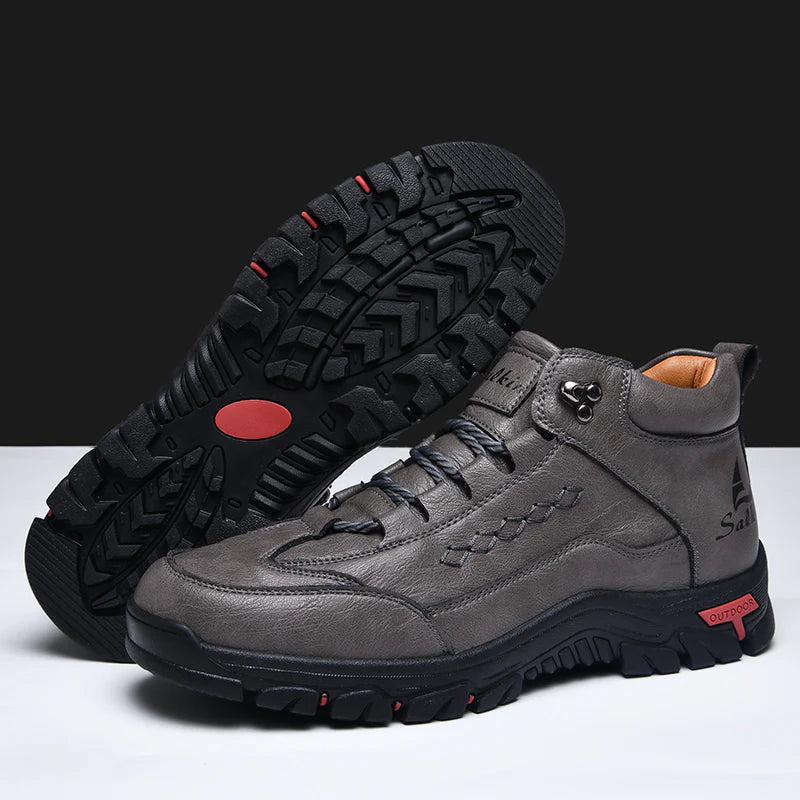 Oveltrix™ Comfort Leather Boots Pro
