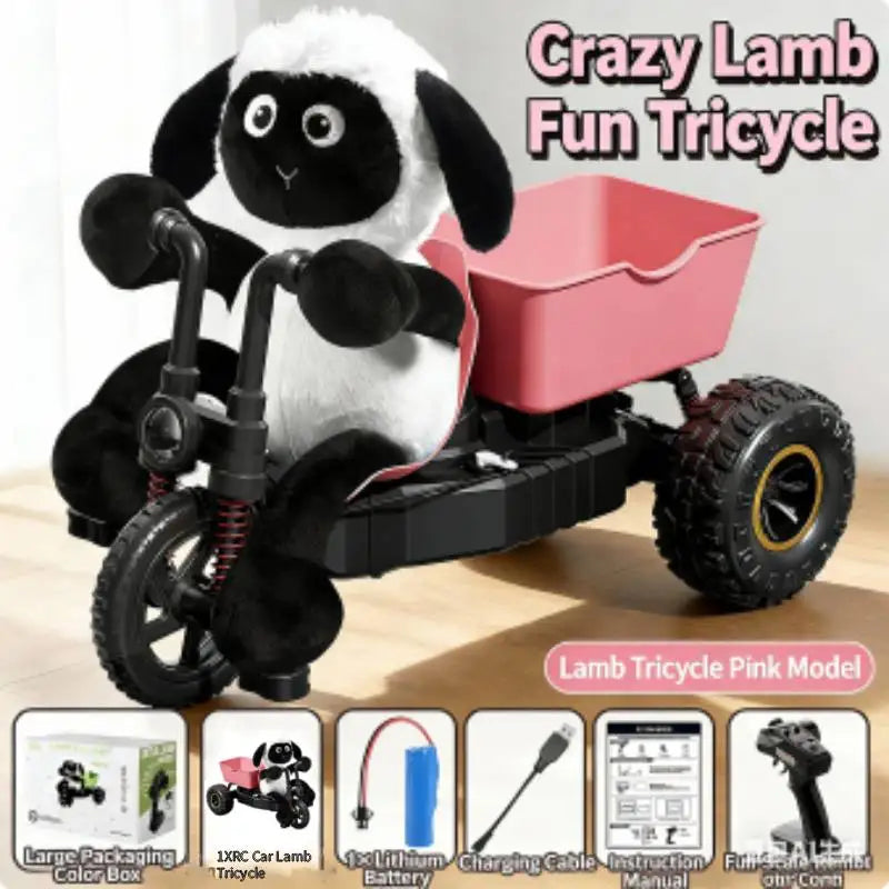 New RC Lamb Tricycle Remote Control Car