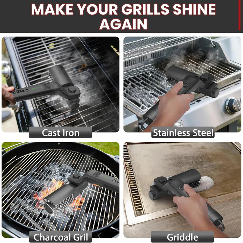 Drayvorx™ Electric Grill Cleaner