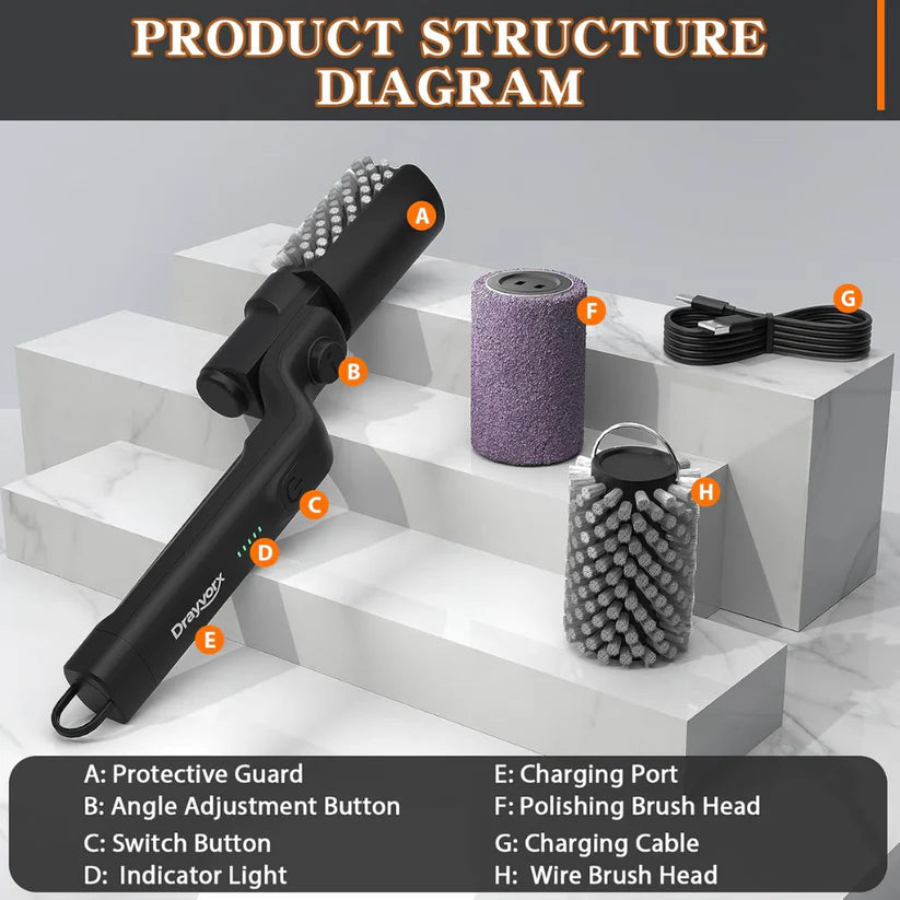 Drayvorx™ Electric Grill Cleaner