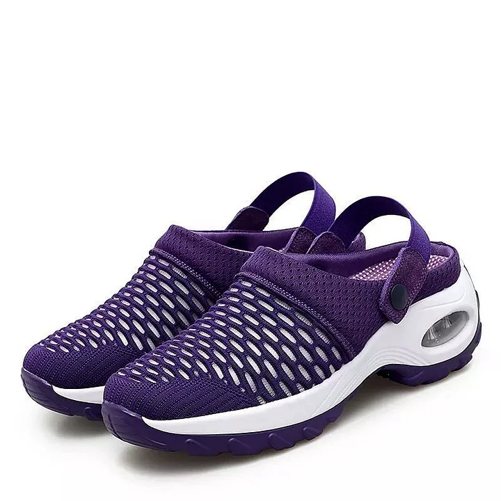 ⭐ Last Day Sale 50% OFF ⭐Women's Orthopedic Clogs With Air Cushion Support to Reduce Back and Knee Pressure