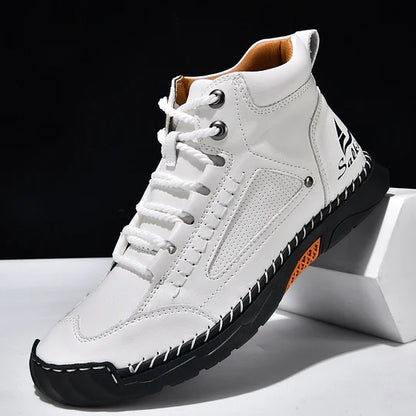 Oveltrix™ Comfort Leather Boots Premium