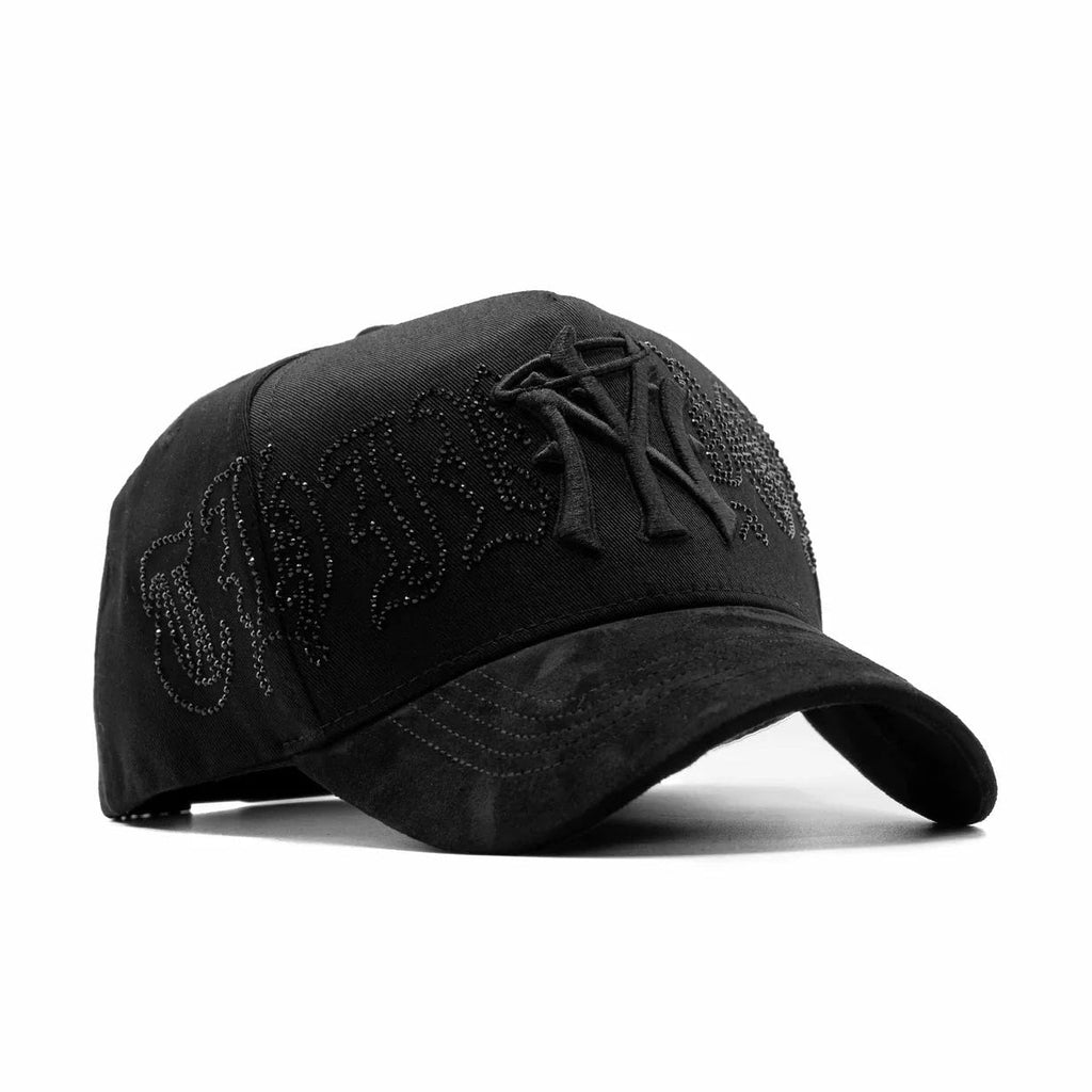 31 HATS – NY Crystals Black Snapback