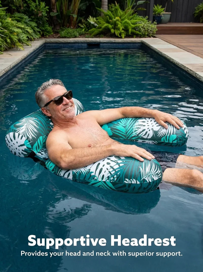 Oveltrix™ Inflatable Pool Chair