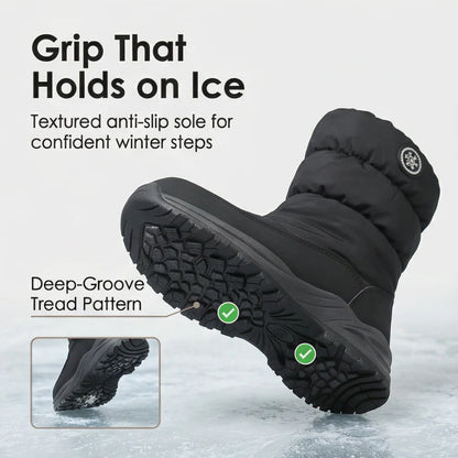 Warmstep™ Waterproof Fur Lined Winter Boots