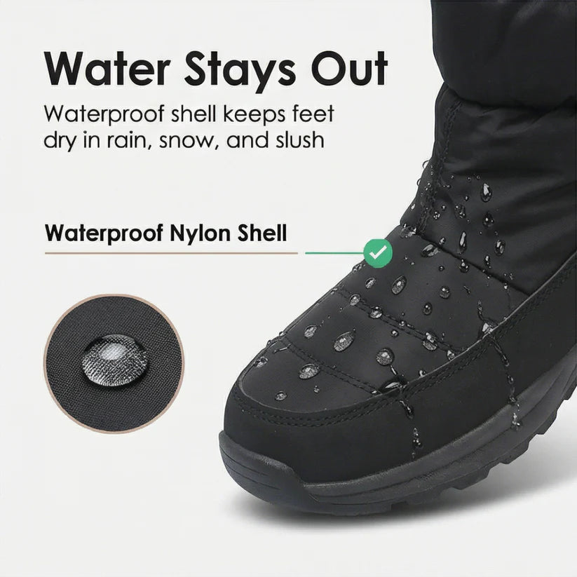 Warmstep™ Waterproof Fur Lined Winter Boots