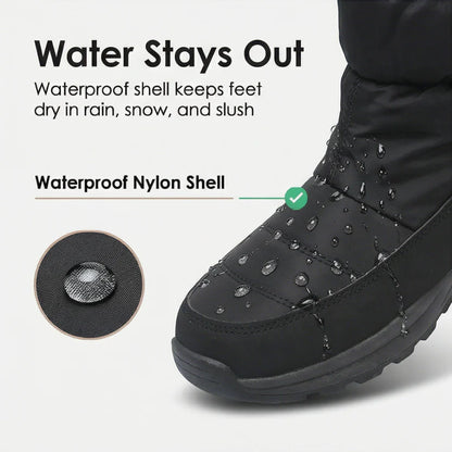 Warmstep™ Waterproof Fur Lined Winter Boots