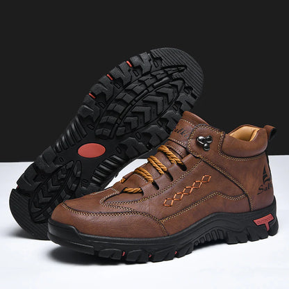 Oveltrix™ Comfort Leather Boots Pro