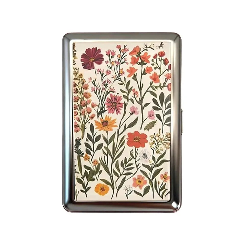 Vintage Style Versatile Metal Wallets Credit Card Case
