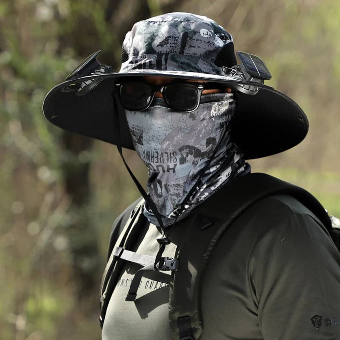 Oveltrix FanHat™ Solar-Powered Cooling Hat