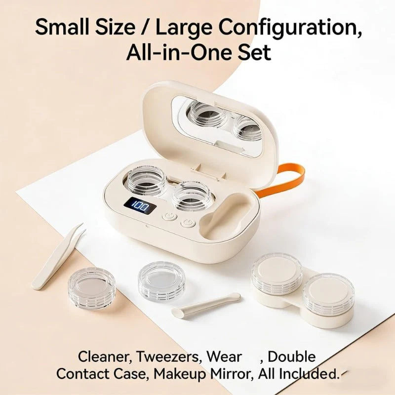 Ultrasonic Contact Lens Cleaner