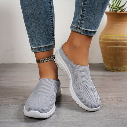 Oveltrix - Women’s Breathable Knit Slip-On Walking Shoes