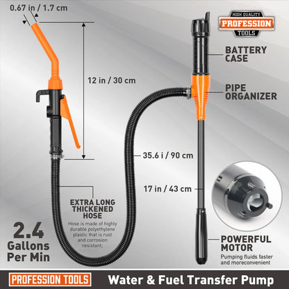 🔥LAST DAY 49% OFF-Cordless Fuel Transfer Pump