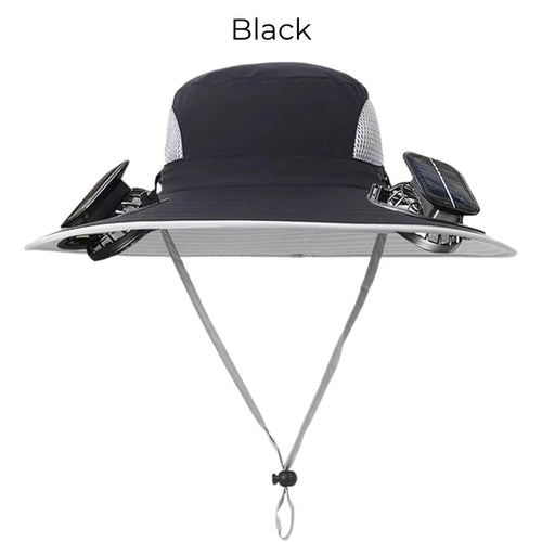 Oveltrix FanHat™ Solar-Powered Cooling Hat