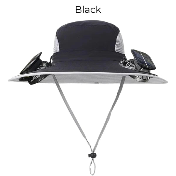 Oveltrix FanHat™ Solar-Powered Cooling Hat