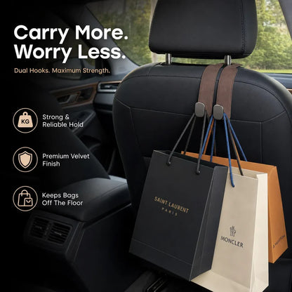Velvet Hook – Car Seat Organizer Hooks